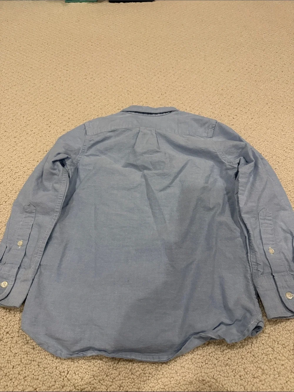 Boy’s Light Blue Button-Down Oxford Shirt